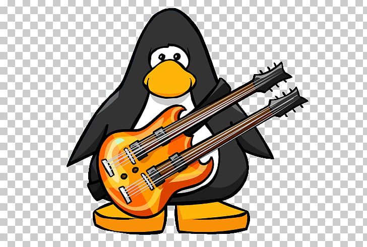 Club Penguin Guitar PNG, Clipart, Animals, Beak, Bird, Clip, Clip Art Free PNG Download