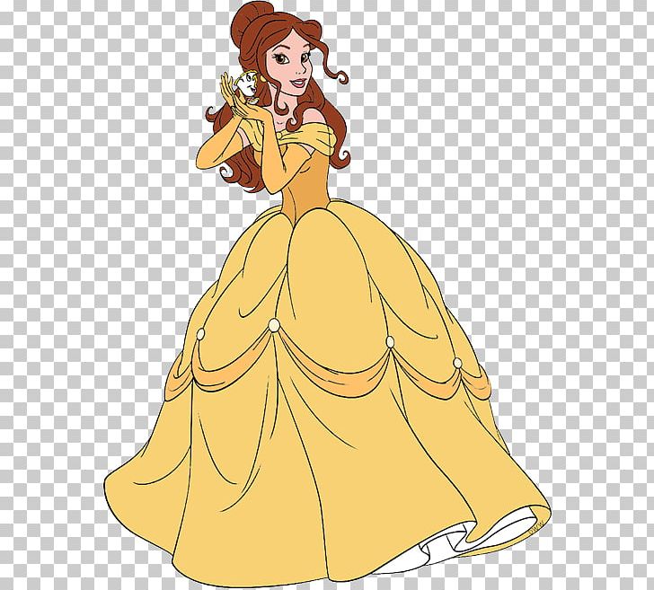 Belle Mrs. Potts Beauty And The Beast Cogsworth PNG, Clipart, Art, Beast, Beauty And The Beast, Belle, Clothing Free PNG Download