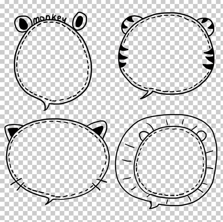 Drawing /m/02csf Speech Balloon Naver Blog Animal PNG, Clipart, Angle, Animal, Area, Auto Part, Black Free PNG Download