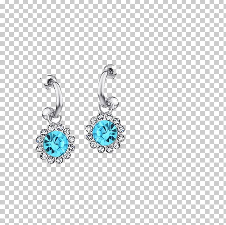 Turquoise Earring Diamond PNG, Clipart, Aqua, Blue, Body Jewelry, Diamond, Diamond Border Free PNG Download