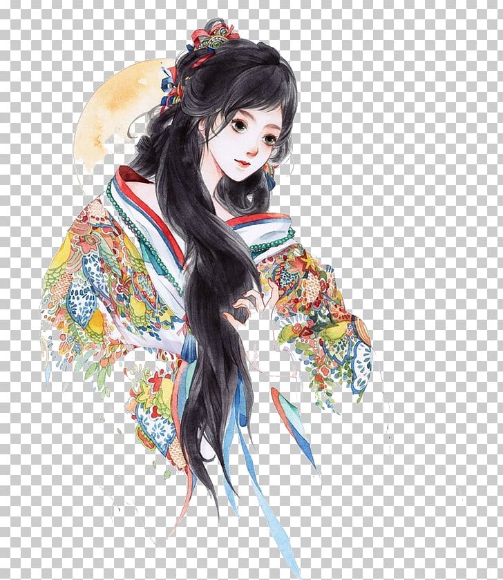 Lossless Compression PNG, Clipart, Art, Beauty, Black Hair, Brown Hair, Data Free PNG Download