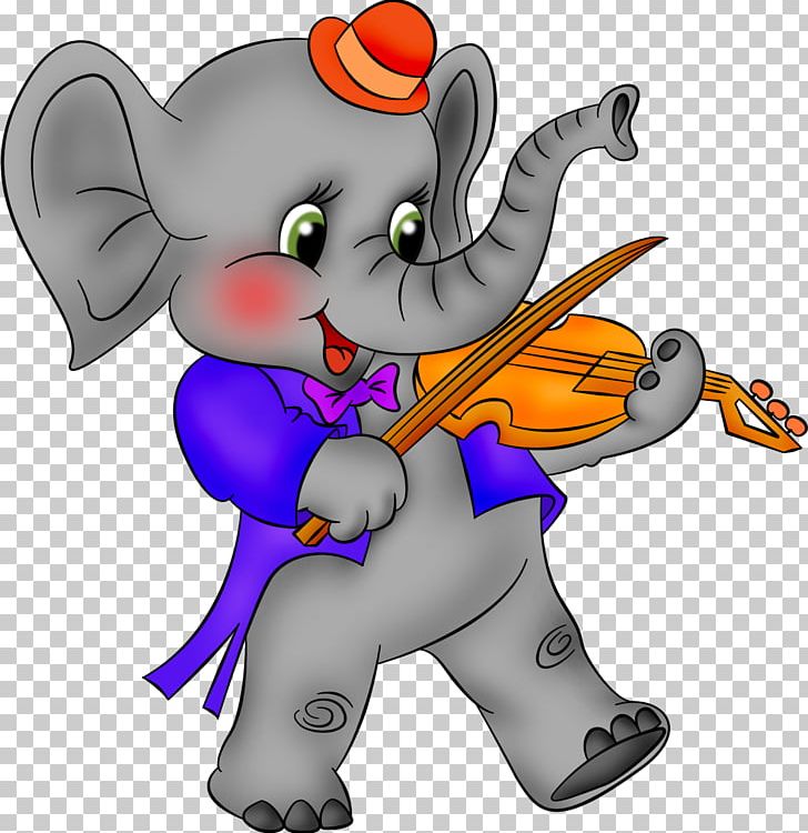T-shirt Violin Elephant Top PNG, Clipart, Animals, Art, Carnivoran, Cartoon, Circus Free PNG Download