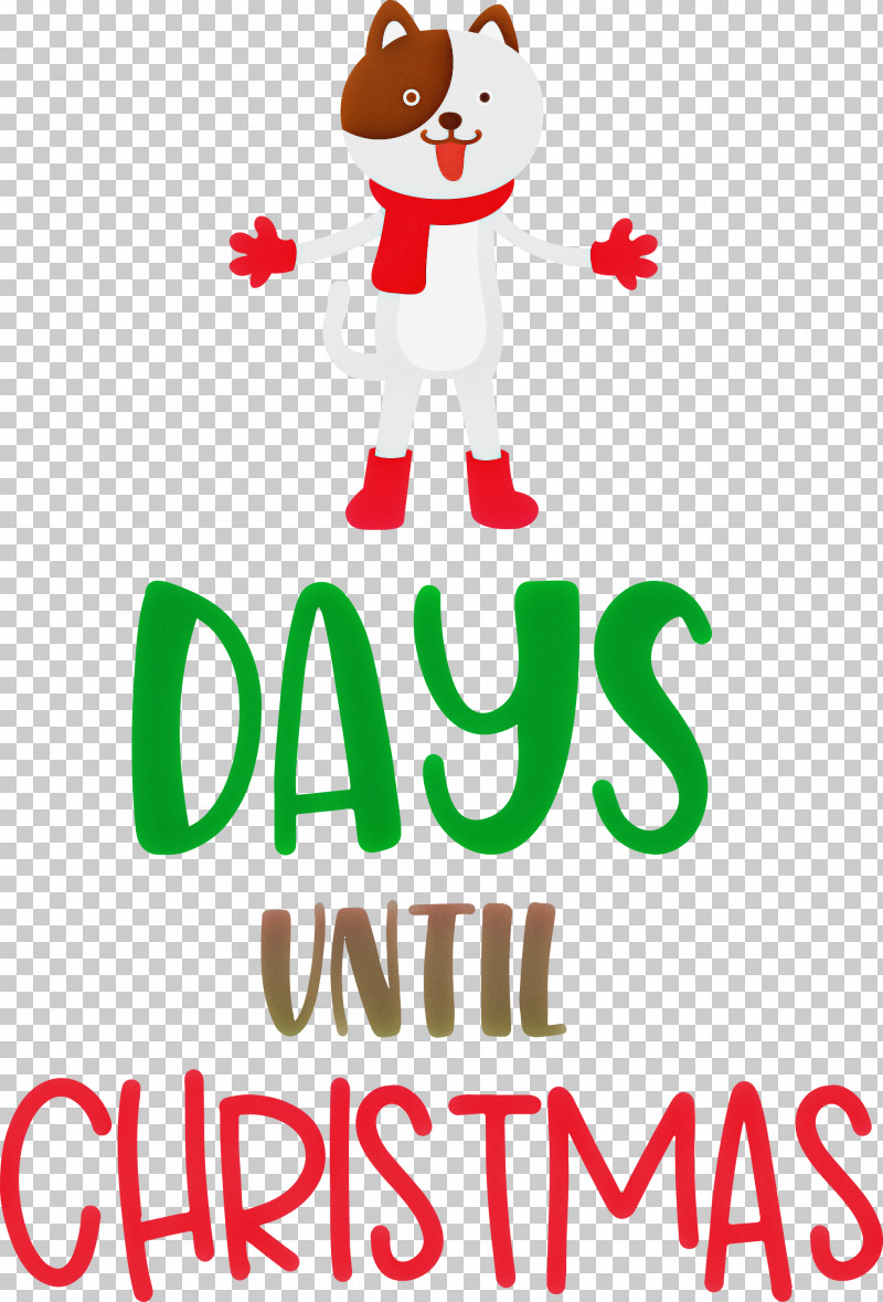 Days Until Christmas Christmas Xmas PNG, Clipart, Behavior, Character, Christmas, Christmas Day, Christmas Decoration Free PNG Download
