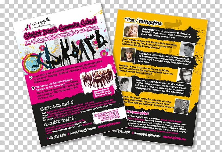 Flyer Covent Garden Pineapple Dance Studios PNG, Clipart, Advertising, Art, Brand, Brochure, Covent Garden Free PNG Download