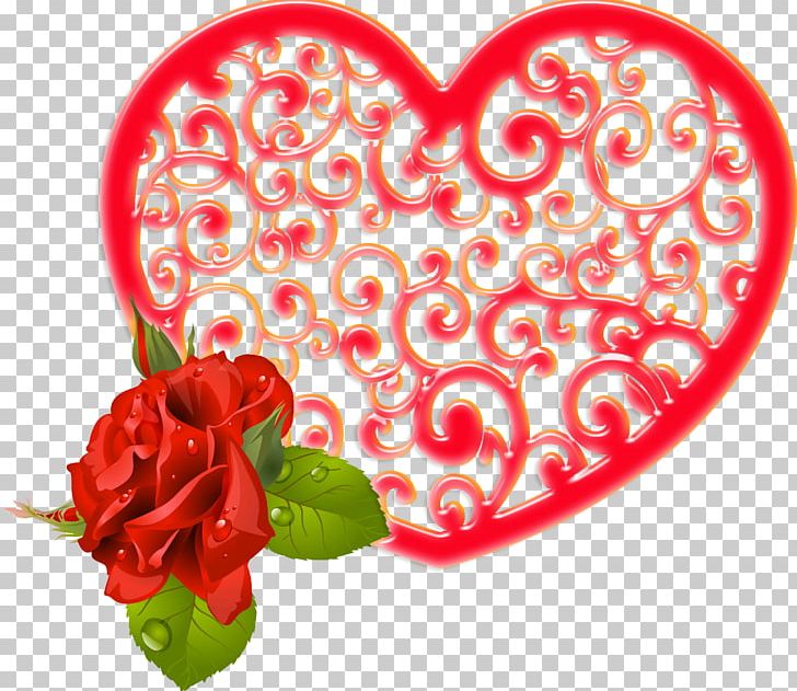 Valentine's Day Garden Roses Heart PNG, Clipart,  Free PNG Download