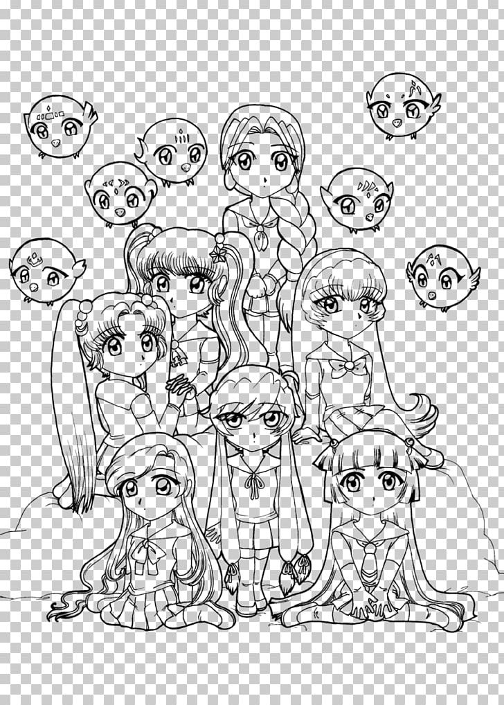 Colouring Pages Coloring Book Kawaii Child PNG, Clipart, Angle, Arm, Cartoon, Chibi, Child Free PNG Download