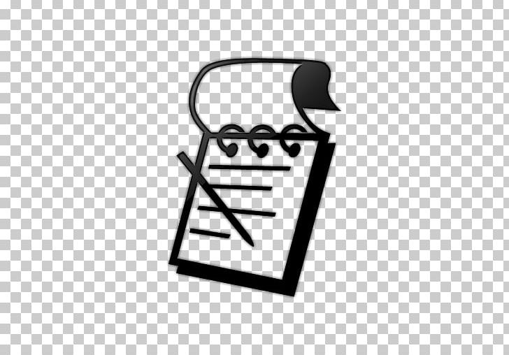 Computer Icons Notepad Notebook PNG, Clipart, Angle, Attribution, Black, Black And White, Brand Free PNG Download