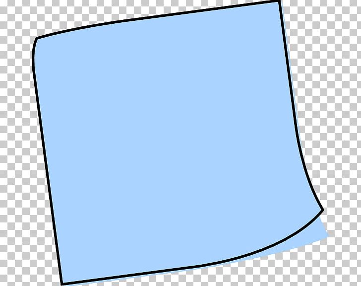 Post-it Note Blue Paper Musical Note PNG, Clipart, Angle, Area, Blue, Blue Note, Clipart Free PNG Download