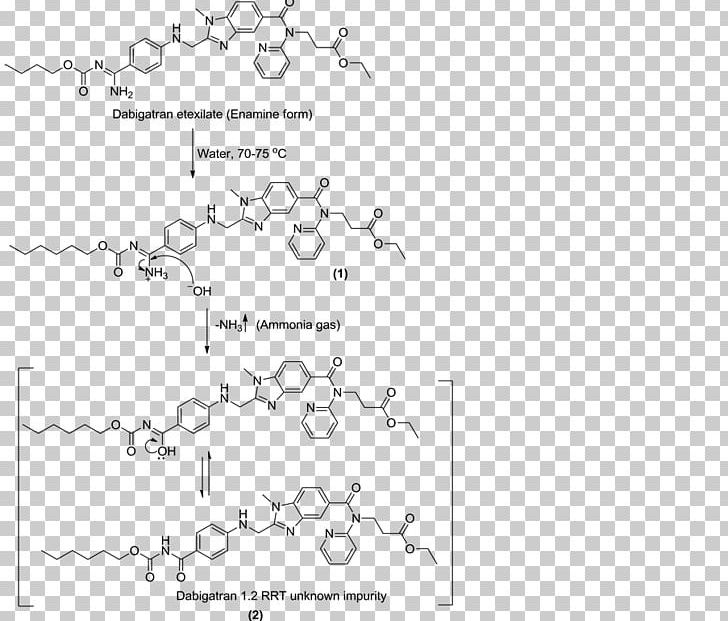 Dabigatran Etexilate Mesylate Quality By Design Chemistry PNG, Clipart, Angle, Area, Assay, Black And White, Border Free PNG Download