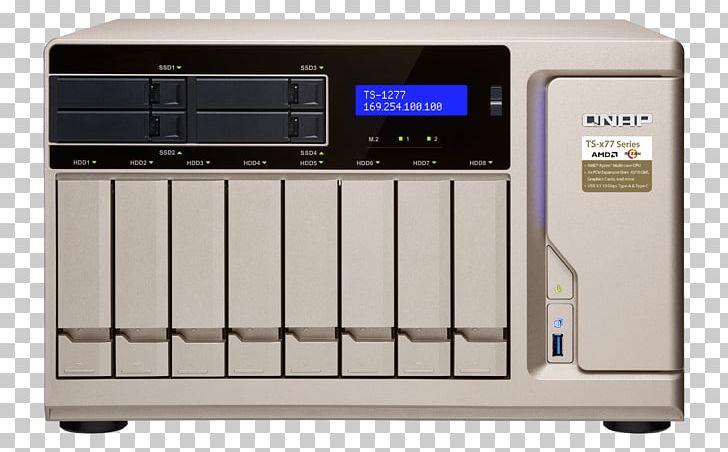 Network Storage Systems QNAP TS-1277 QNAP Systems PNG, Clipart, Central Processing Unit, Computer Servers, Data Storage, Diskless Node, Electronic Device Free PNG Download