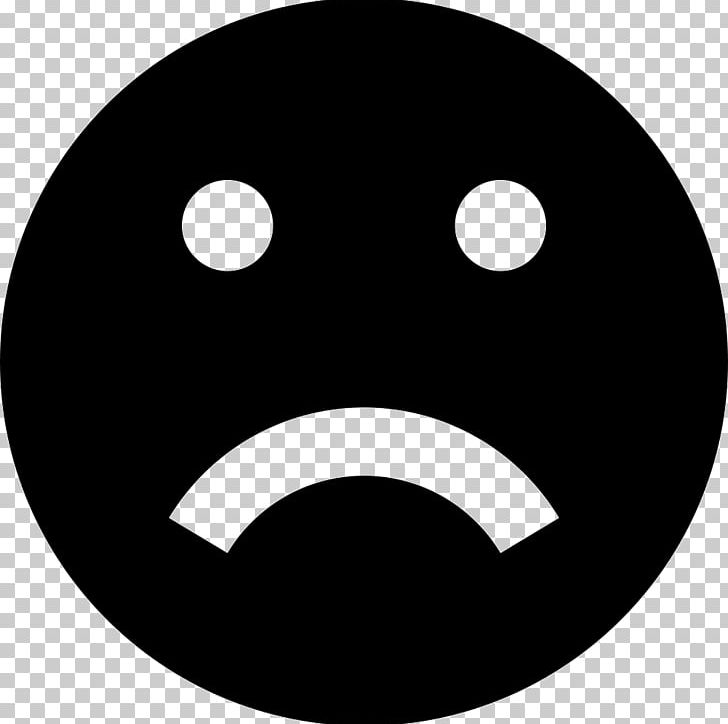 Emoticon Computer Icons Sadness Smiley Face PNG, Clipart, Black, Black And White, Circle, Computer Icons, Download Free PNG Download