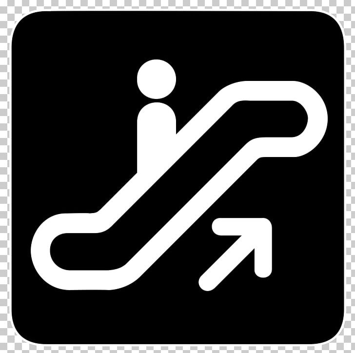 Escalator Graphics Sign PNG, Clipart, Academia Edu, Area, Black And White, Brand, Building Free PNG Download