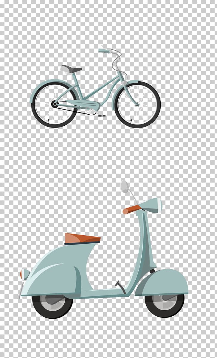 Bicycle Scooter Motorcycle Car PNG, Clipart, Bicycle, Bicycles, Bicycle Vector, Car, Cartoon Free PNG Download