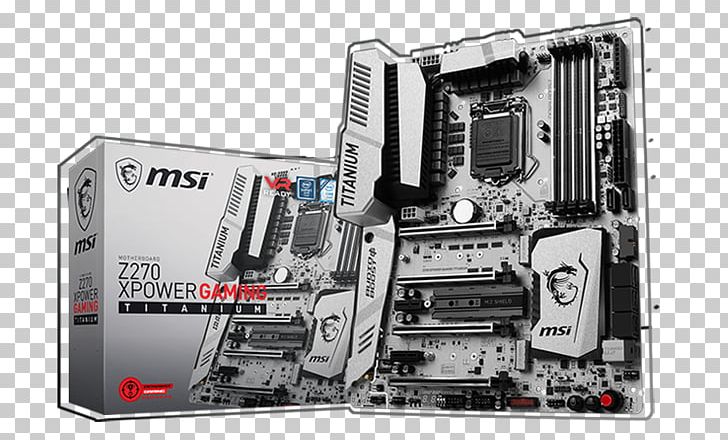 Kaby Lake Motherboard MSI Z270 XPOWER GAMING TITANIUM LGA 2066 PNG, Clipart, Central Processing Unit, Computer, Computer Hardware, Electronic Device, Electronics Free PNG Download