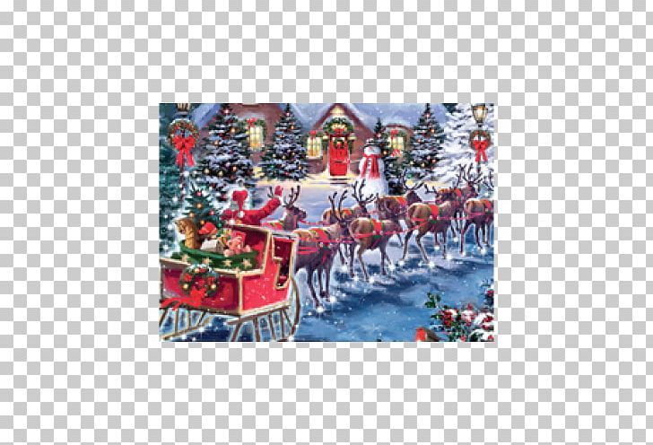 Santa Claus Christmas Village Christmas Tree Holiday PNG, Clipart, Anton Pieck, Art, Christmas, Christmas Card, Christmas Decoration Free PNG Download