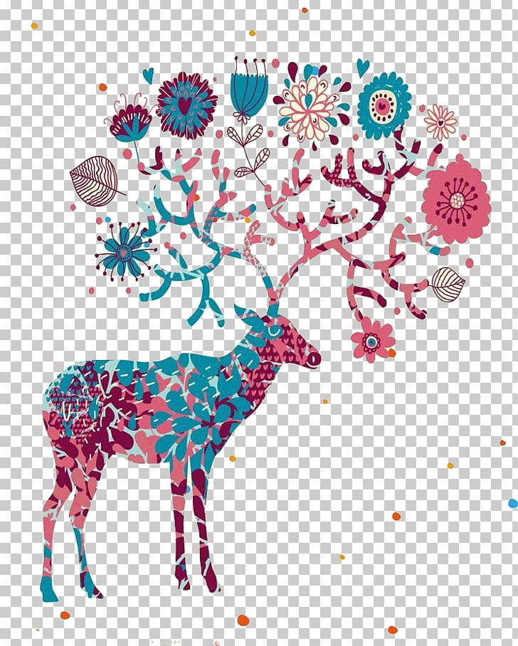 Deer Elk Chital Curtain PNG, Clipart, Animals, Antler, Area, Art, Branch Free PNG Download