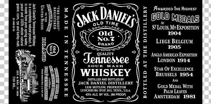 Jack Daniel's Lynchburg Tennessee Whiskey Logo PNG, Clipart,  Free PNG Download