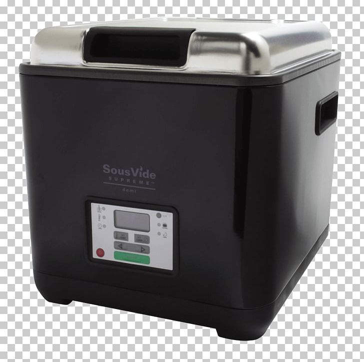 Sous Vide Supreme Demi Water Oven Black Svd00101 Sous-vide SousVide Supreme Demi SVS-09L Water Oven SousVide Supreme SVS-09L Demi Water Oven PNG, Clipart, Bainmarie, Convenience Food, Cooking, Doneness, Home Appliance Free PNG Download