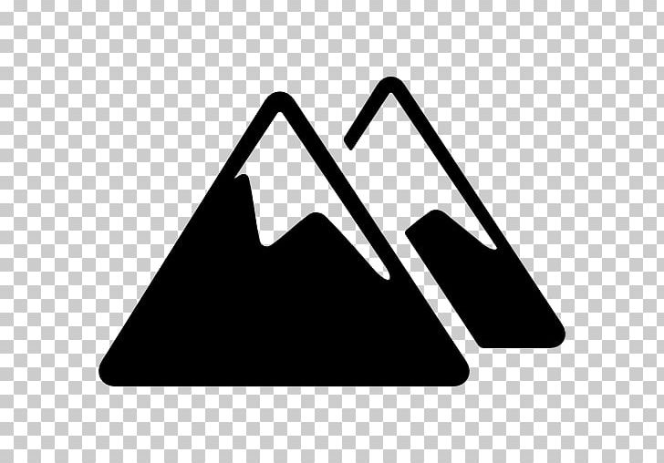Computer Icons Snowy Mountains PNG, Clipart, Angle, Area, Black, Black And White, Brand Free PNG Download
