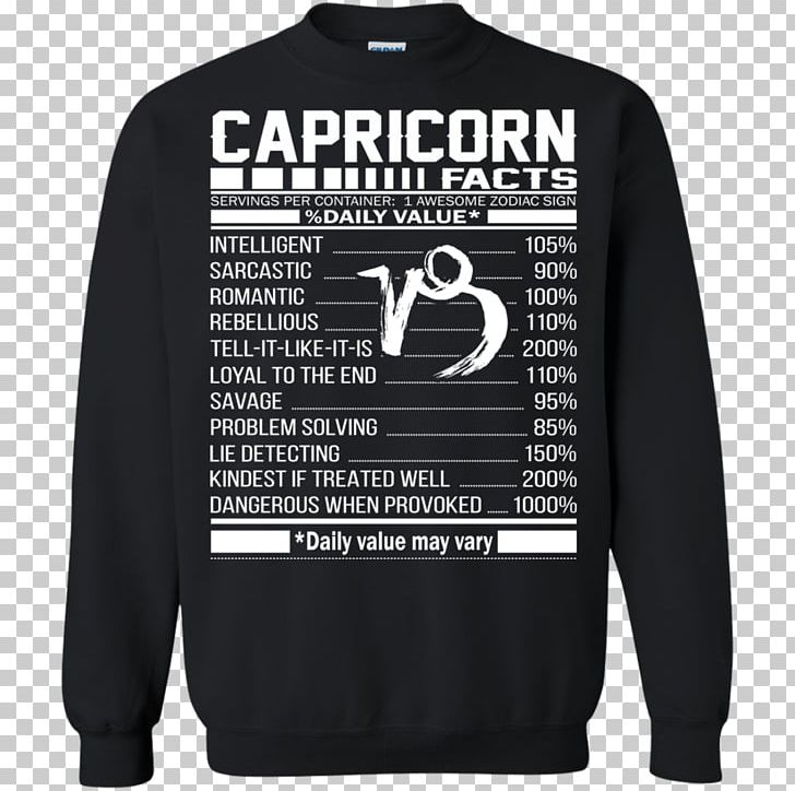 Hoodie T-shirt Sweater Clothing PNG, Clipart, Active Shirt, Black, Bluza, Brand, Capricorn Zodiac Free PNG Download