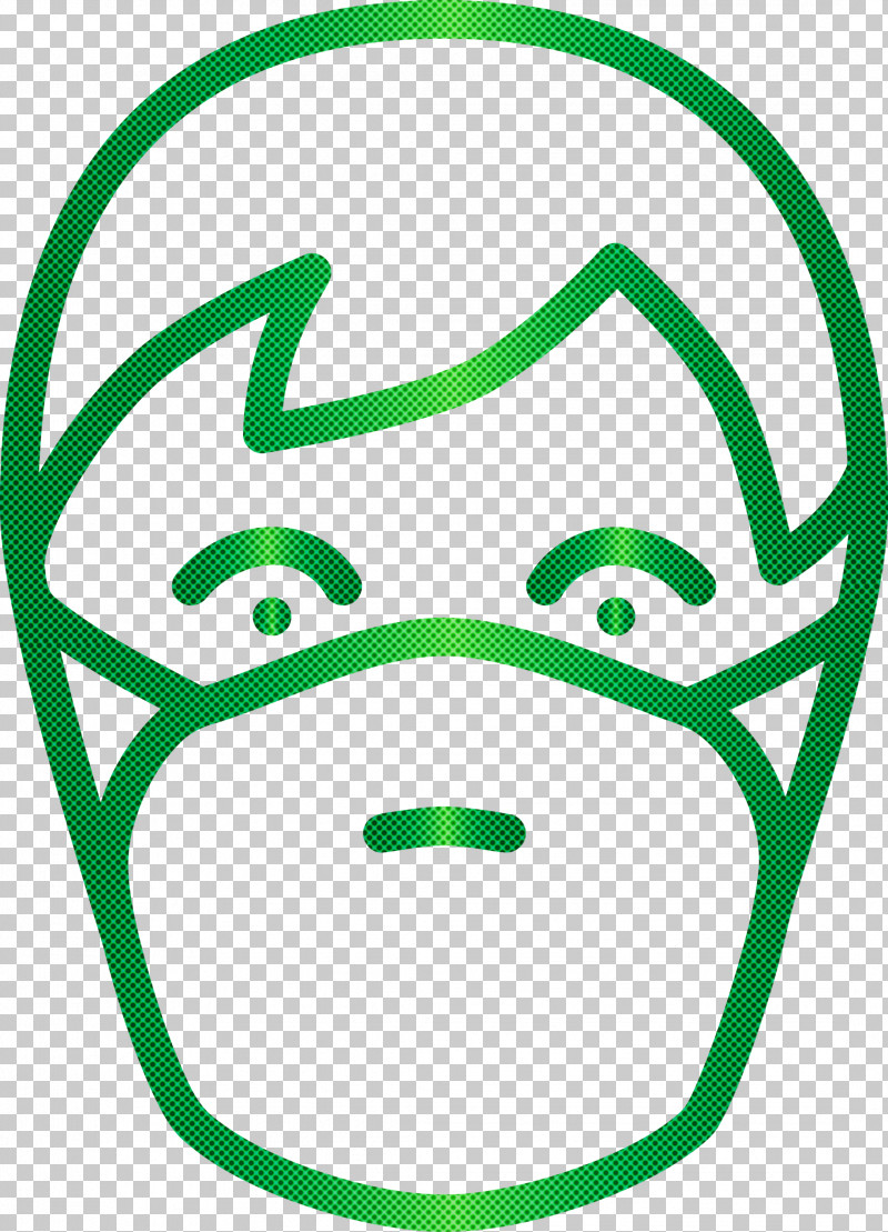 Man With Medical Mask Corona Virus Disease PNG, Clipart, Corona Virus Disease, Face, Face Mask, Green, Head Free PNG Download