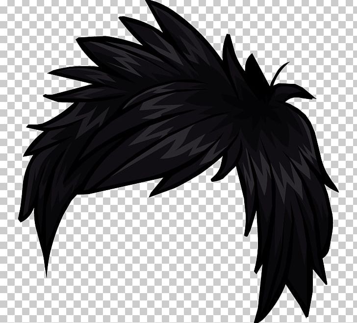 Club Penguin Hair PNG, Clipart, Android, Beak, Bird, Black And White, Black Hair Free PNG Download