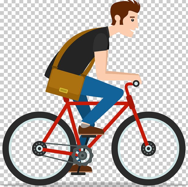 Fixed-gear Bicycle Disc Brake Cyclo-cross Bicycle PNG, Clipart, Bicycle, Bicycle Accessory, Bicycle Frame, Bicycle Part, Business Man Free PNG Download