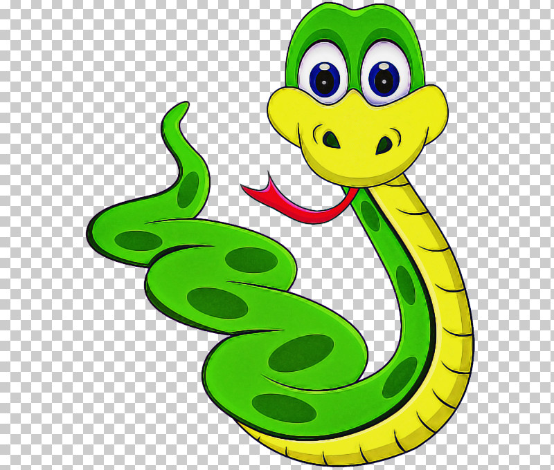 Green Cartoon Serpent Mamba Snake PNG, Clipart, Cartoon, Elapidae, Green, Mamba, Reptile Free PNG Download