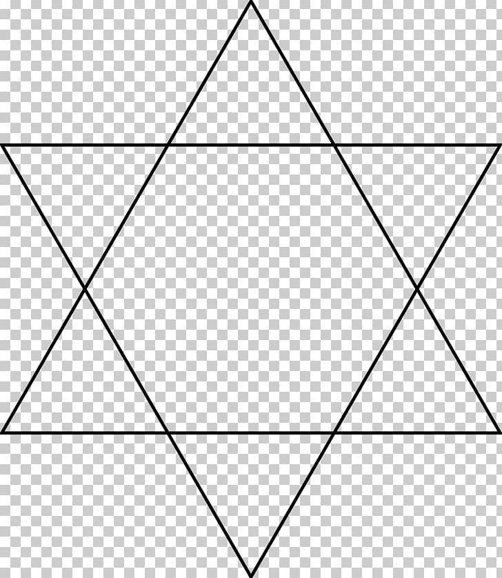 Hexagram Star Of David Sacred Geometry Symbol PNG, Clipart, Angle, Area, Black, Black And White, Circle Free PNG Download