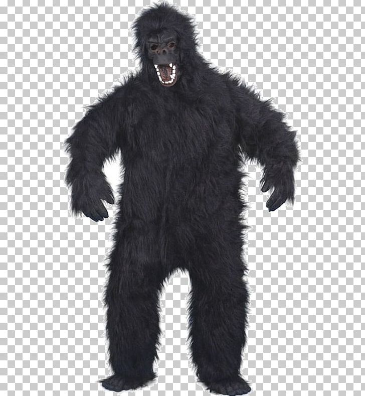 Gorilla Suit Costume Party Mask PNG, Clipart, Adult, Animals, Bodysuit, Chimpanzee, Clothing Free PNG Download