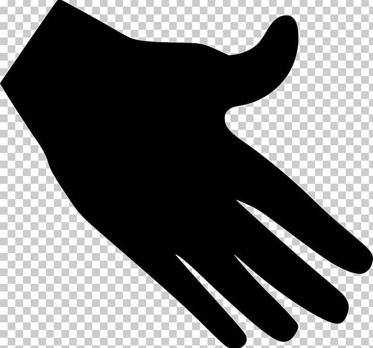 Thumb Silhouette Glove Line PNG, Clipart, Animals, Black, Black And White, Black M, Finger Free PNG Download