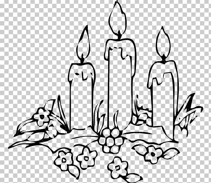 Candle Drawing Coloring Book Decorative Arts Christmas PNG, Clipart, Area, Artwork, Black, Black And White, Candle Free PNG Download