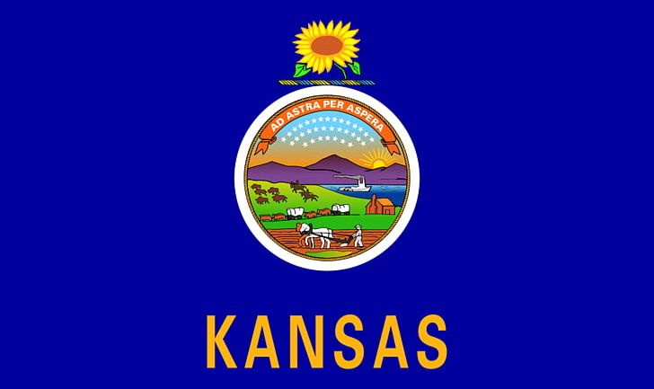 Flag Of Kansas State Flag Flag Of The United States PNG, Clipart, Brand, Christmas Ornament, Computer Wallpaper, Flag, Flag Of Kansas Free PNG Download