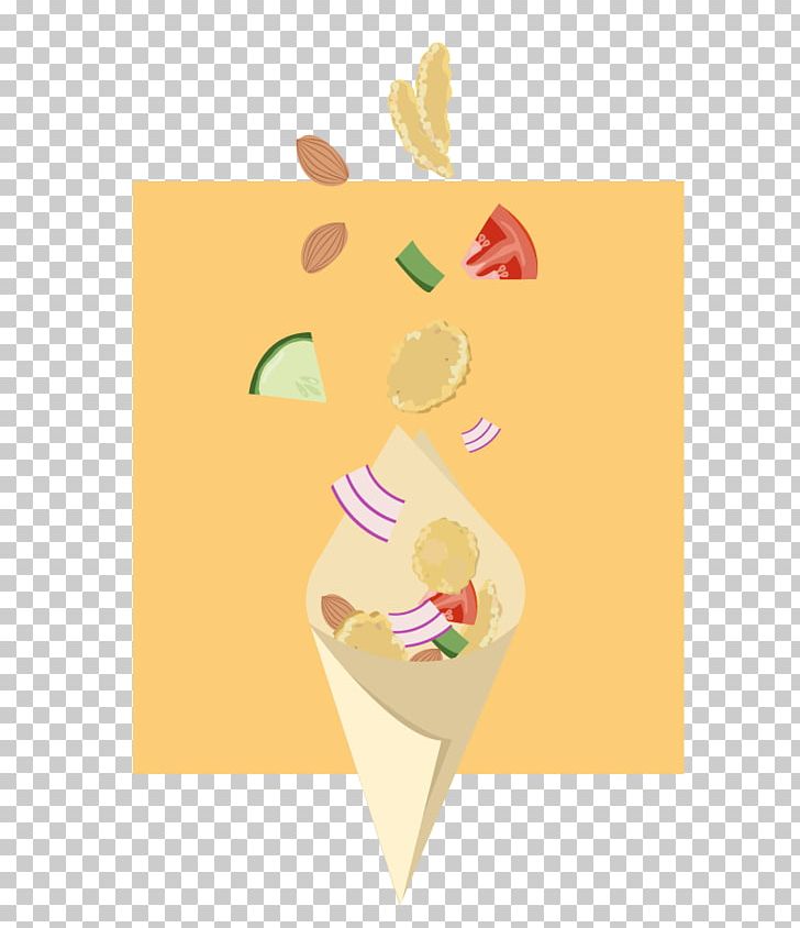 Papri Chaat Snack Indian Cuisine PNG, Clipart, Bollywood, Cartoon, Chaat, Cone, Flower Free PNG Download