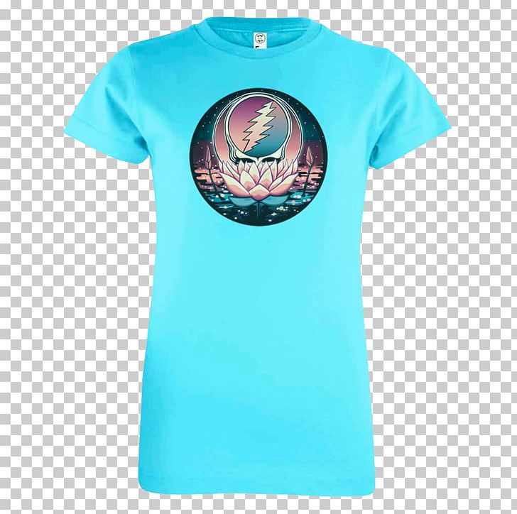 T-shirt Grateful Dead Steal Your Face Sleeve Bluza PNG, Clipart, Active Shirt, Aqua, Bluza, Brand, Clothing Free PNG Download