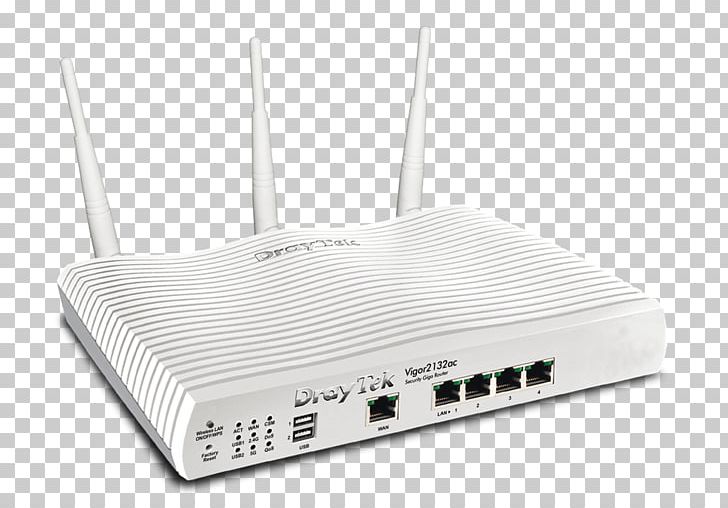Wireless Router Gigabit Ethernet DrayTek Modem PNG, Clipart, 19inch Rack, Adsl, Atc, Computer Port, Draytek Free PNG Download