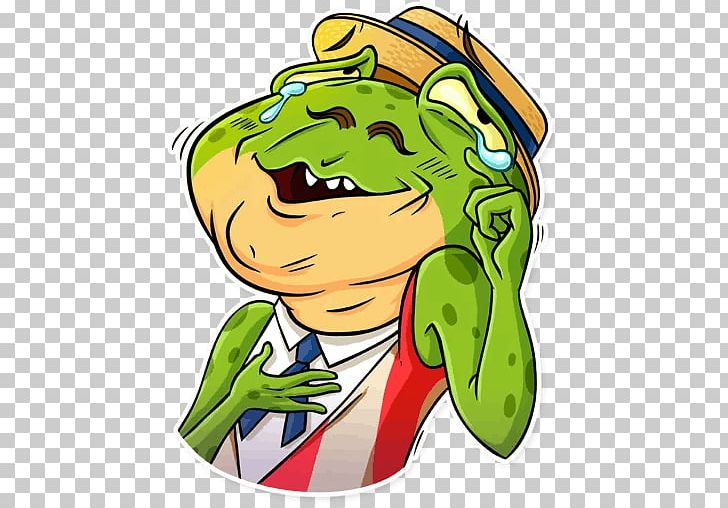 Telegram Sticker Social Network Tree Frog PNG, Clipart, Amphibian, Analysis, Android, Art, Cartoon Free PNG Download