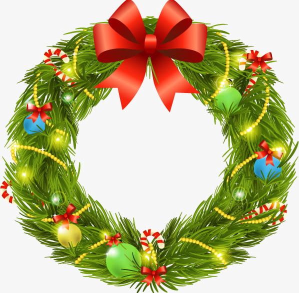 Christmas Wreath Decoration Design PNG, Clipart, Christmas Clipart, Creative, Decoration, Decoration Clipart, Design Clipart Free PNG Download