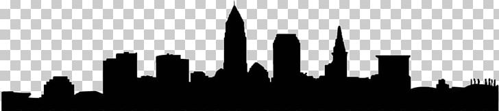 Cleveland Skyline Silhouette Photography PNG, Clipart, Animals, Black And White, City, Cleveland, Computer Software Free PNG Download