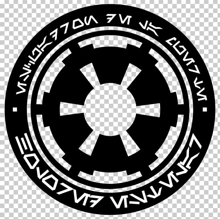 Stormtrooper Boba Fett Star Wars Galactic Empire Anakin Skywalker PNG, Clipart, Area, Black And White, Brand, Circle, Emblem Free PNG Download