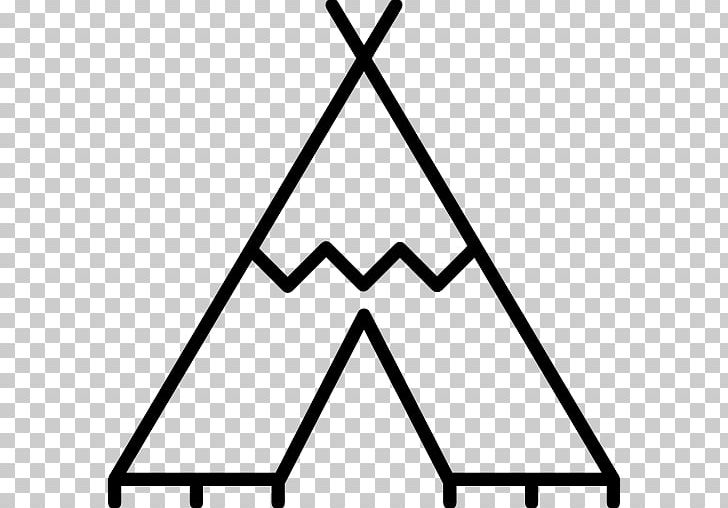 Tipi Computer Icons Native Americans In The United States PNG, Clipart, Angle, Area, Black, Black And White, Camping Free PNG Download