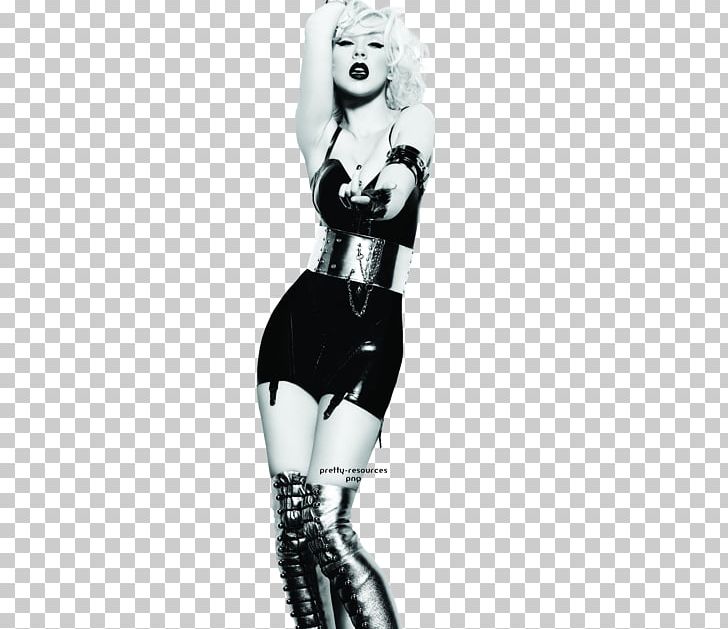 Bionic Woohoo Stripped Back To Basics Song PNG, Clipart, Back To Basics, Bionic, Black And White, Christina Aguilera, Costume Free PNG Download