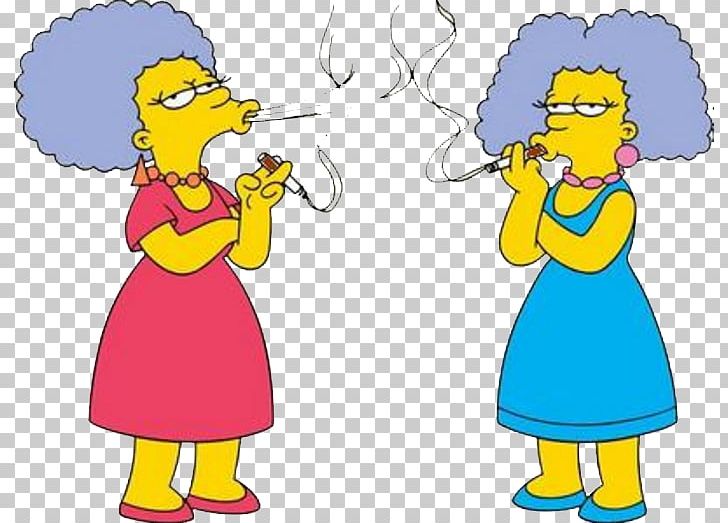 Patty Bouvier Selma Bouvier Marge Simpson Homer Simpson Bart Simpson PNG, Clipart,  Free PNG Download