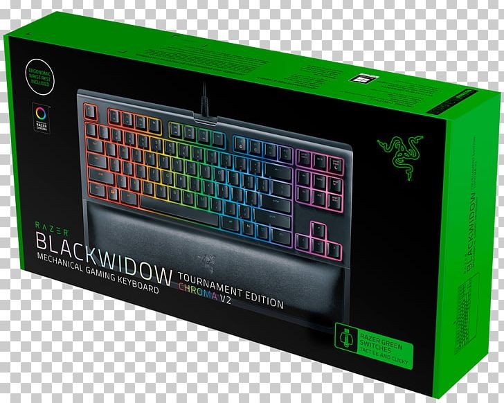 Computer Keyboard Razer BlackWidow Chroma V2 Electrical Switches Gaming Keypad Razer Inc. PNG, Clipart, Blackwidow, Chroma, Color, Computer Keyboard, Electrical Switches Free PNG Download
