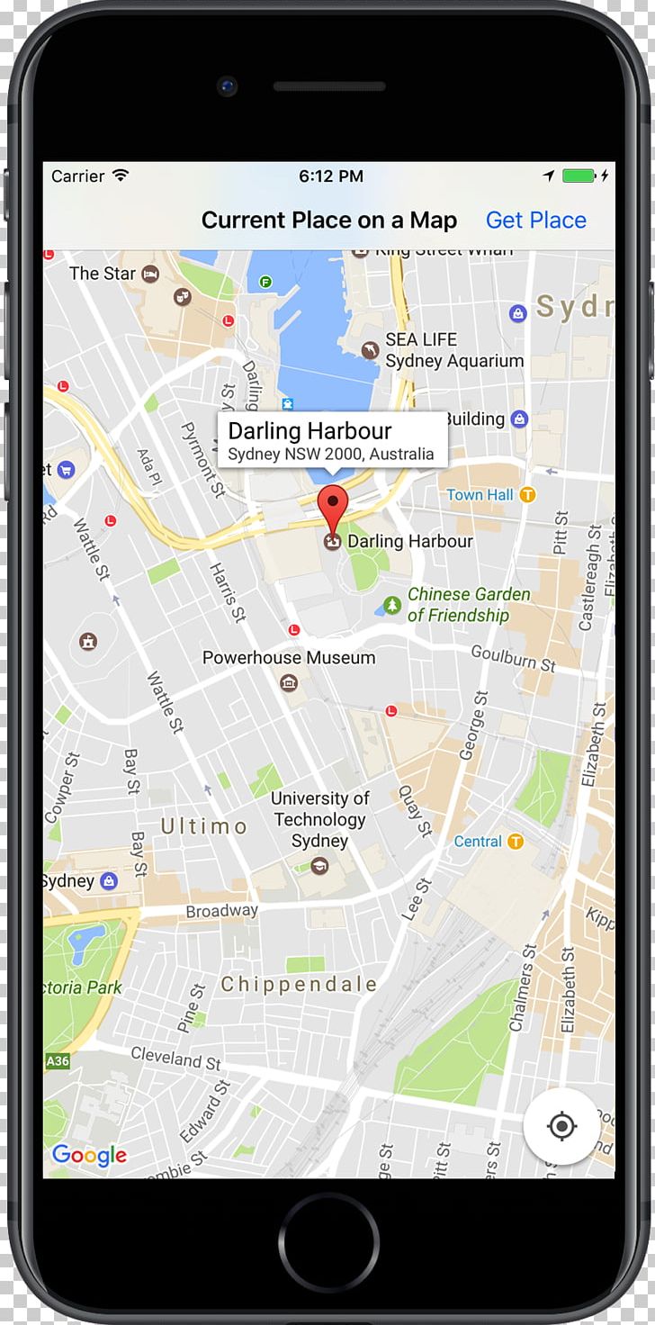 Google maps app for android