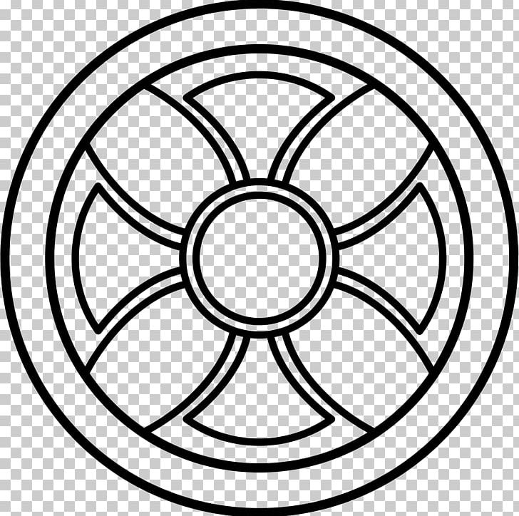 Neolithic Sun Cross Odin Symbol PNG, Clipart, Area, Bicycle Wheel, Black, Black And White, Christian Cross Free PNG Download