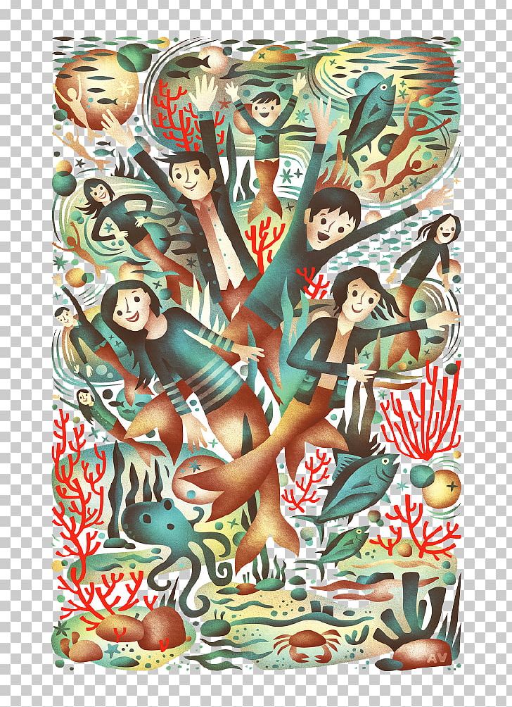 Poster Mermaid Illustration PNG, Clipart, Ariel Mermaid, Art, Download, Fantasy, Fish Free PNG Download