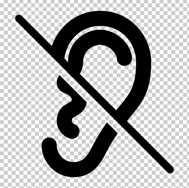 Computer Icons Hearing Loss Symbol PNG, Clipart, Audiology, Black And White, Brand, Computer Icons, Deaf Culture Free PNG Download