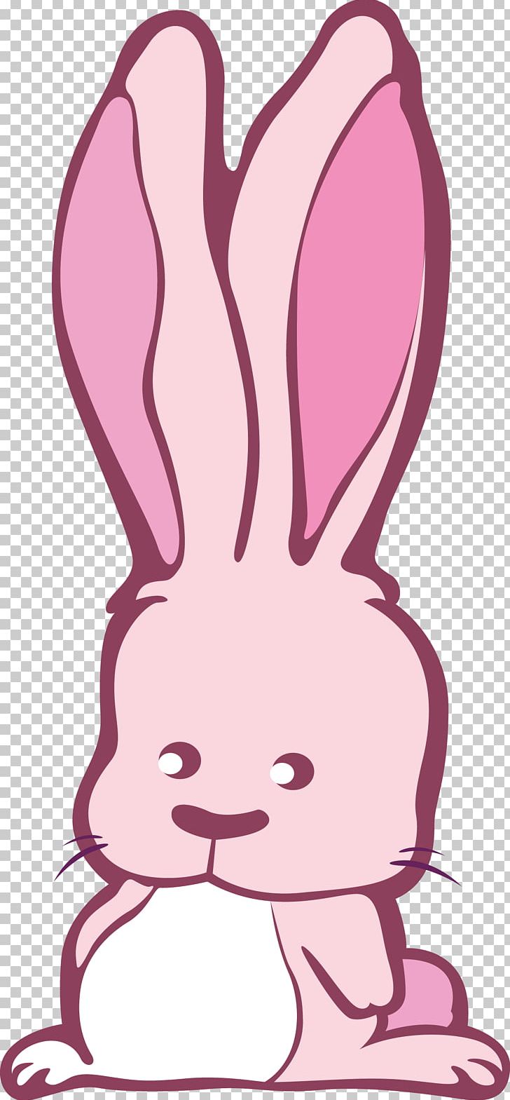 Easter Bunny Rabbit PNG, Clipart, Animals, Cartoon, Fictional Character, Happy Birthday Vector Images, Magenta Free PNG Download