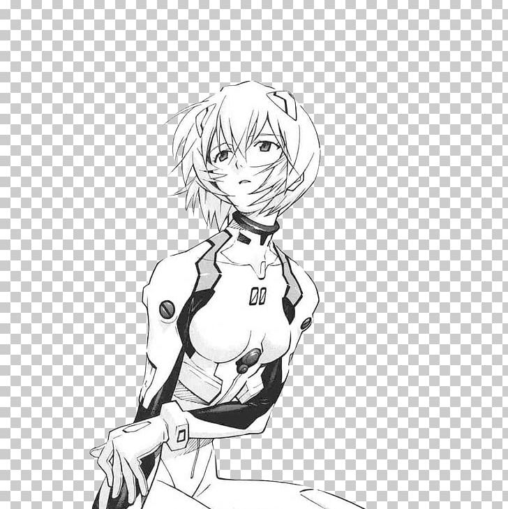 Rei Ayanami Neon Genesis Evangelion: Shinji Ikari Raising Project Misato Katsuragi Asuka Langley Soryu PNG, Clipart, Arm, Asuka Langley Soryu, Black, Cartoon, Fictional Character Free PNG Download
